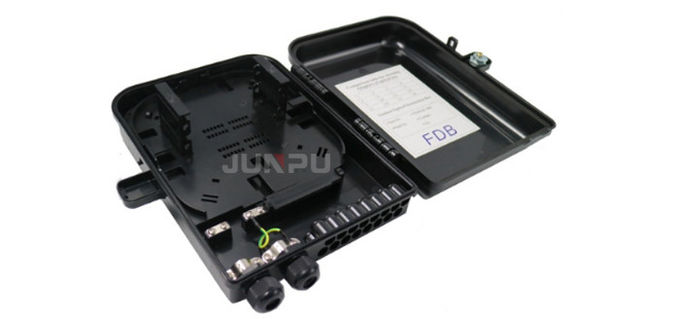 جعبه توزیع فیبر نوری Junpu SC 16 Port Ftth، جعبه ترمینال دسترسی فیبر 0