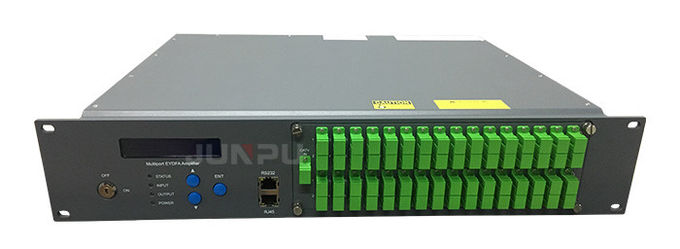 Pon Edfa Wdm RF Input 32 پورت تقویت کننده Optical 1550nm با لیزر JDSU 3