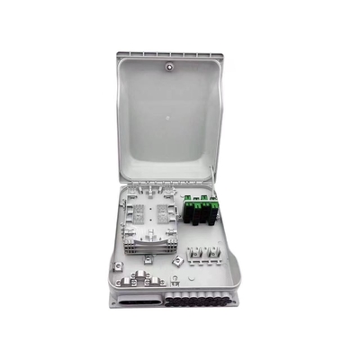 Outdoor Fiber Optic Distribution Box PC+ABS Material for Ftth