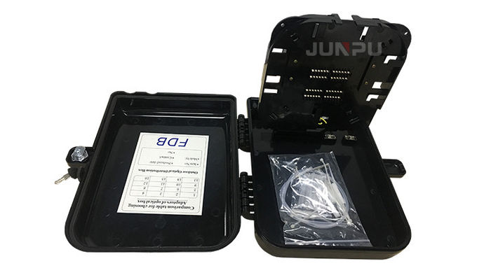 جعبه توزیع فیبر نوری Junpu SC 16 Port Ftth، جعبه ترمینال دسترسی فیبر 3