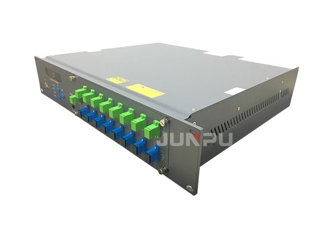 Junpu Catv Gpn 64 Port Wdm Edfa 1550nm Optical Amplifier 18dbm با کنترل وب 4