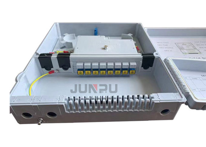 جعبه توزیع فیبر نوری 16 هسته ای در فضای باز با آداپتور SC IP65 1